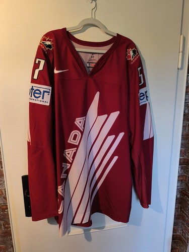 Team canada game worn - worn,, wm