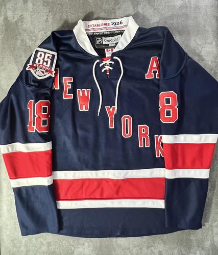 Reebok authentic rangers - ny,